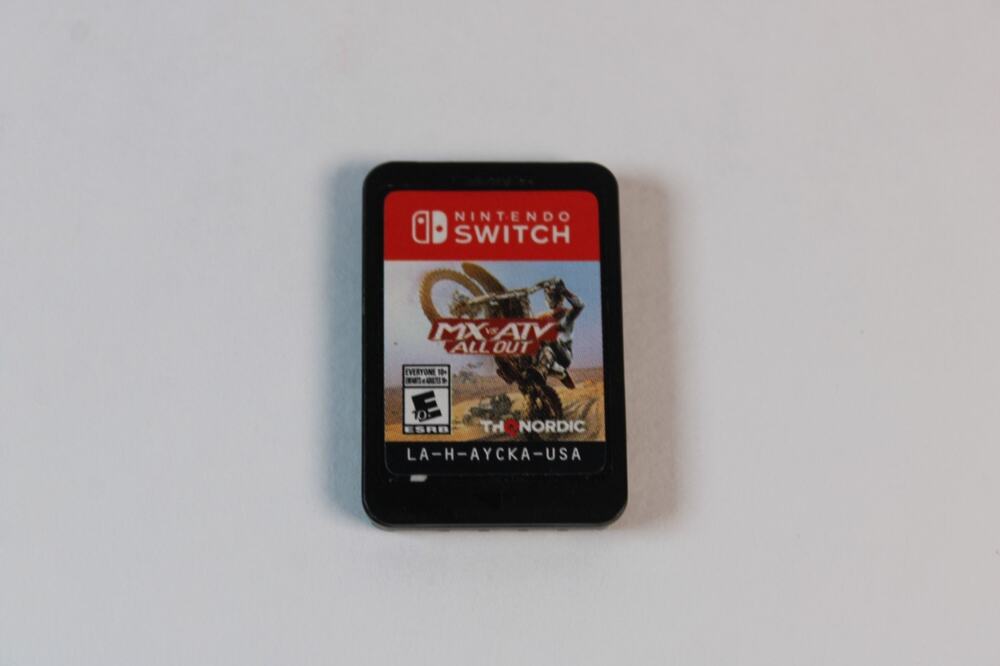 MX vs ATV All Out (Nintendo Switch) Authentic, Gam Cartridge Only, Tested